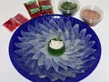 養殖カワハギ刺し 120g(とらふぐ販売ふくとく)