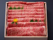 【送料無料】とろける食感!『綿肉』鹿児島黒牛(ロース)(しゃぶしゃぶ日本料理たちばな)