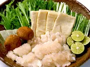 特選 鱧しゃぶ(竹茂楼)