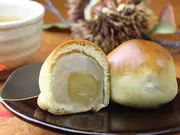 栗の里いばらき 栗饅頭10個入り(手づくり和菓子 翁屋)