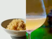 魅惑の食材(綿そぼろ鯛・すっぽんスープ)(綿そぼろ 花菱)