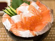 【特選】サーモン丼(糸島海鮮堂)