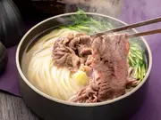 【特選】讃岐オリーブ牛 極上肉うどん(4食入)(さぬきうどんの亀城庵)