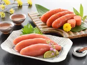 北海道直送!塩たらこと熟成辛子明太子(通販専門店ふるさと産直村)