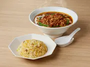 「味仙八事店」元祖 台湾ラーメン・にんにくチャーハンセット(Aichi Ham)