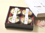 蒸し鮨(ぬくずし) 4個入り(笹一)