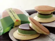 黒豆入り抹茶ぷりんどら 4個入(お菓子の菊屋)