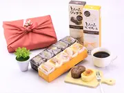とろけるチーズとショコラ食べ比べ【風呂敷包み】(住吉屋)