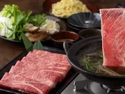 伊万里牛・味彩豚しゃぶ どちらもセット(博多喜造)