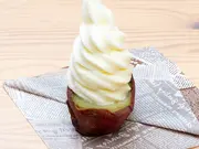 焼き芋ソフトクリーム「イモぽんソフト」4個入(さつまいも農カフェきらら)
