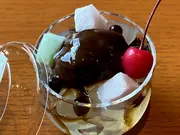 竹籠セット小(3個セット)/あんみつ・みつまめ・白玉ぜんざい・ところてん(京・甘味処 月ヶ瀬)