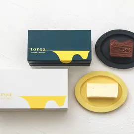 とろ生チーズケーキ&とろ生ガトーショコラセット(toroa(トロア))