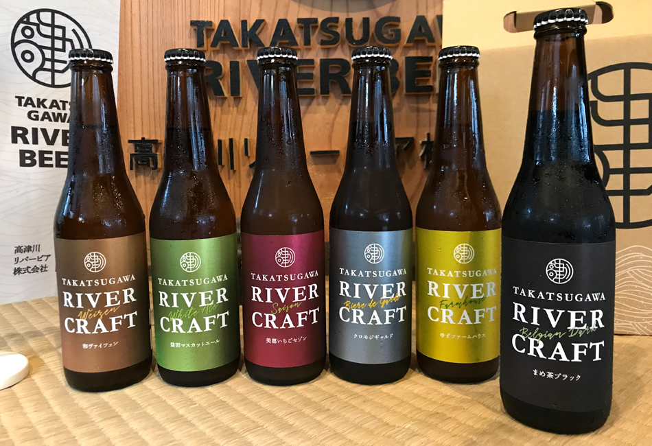 ＜まめ茶ブラック入り＞初めての「TAKATSUGAWA RIVER CRAFT」6種類セット_0