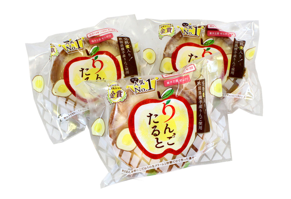 菓子工房ぜんげつ　りんごたると 6個入_0