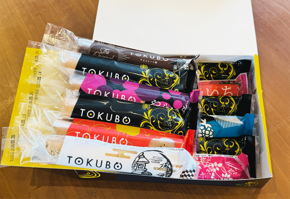 TOKUBO 8種12本(化粧箱入り)