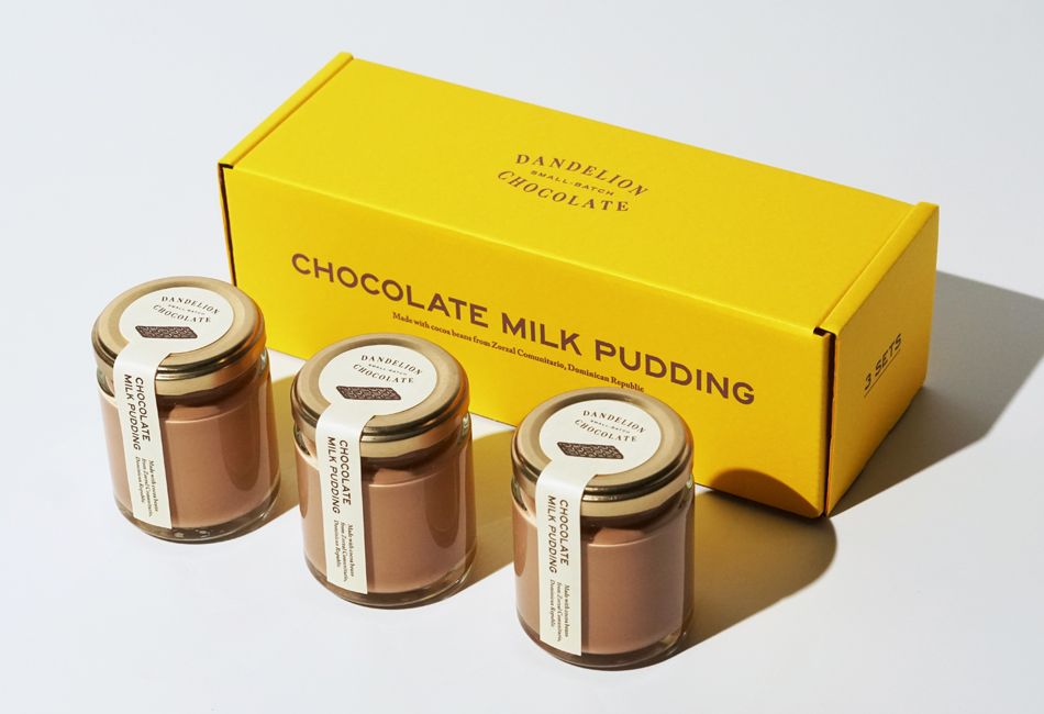 チョコレートミルクプリン 3個セット