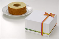 自然のバウムクーヘン 化粧箱入り