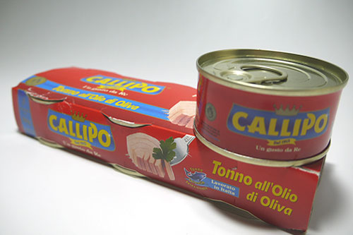 【カッリポ社 CALLIPO】 トンノ(ツナ)オリーブオイル漬け 3缶パック