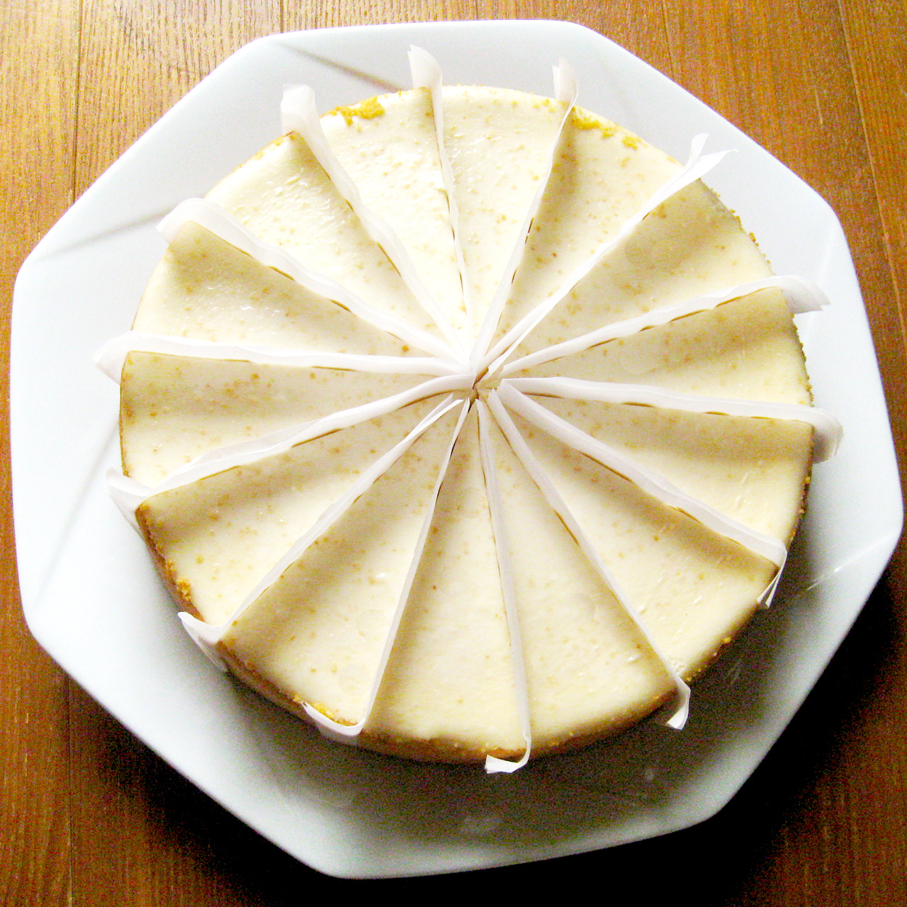 ニューヨーク チーズケーキ プレーン (直径約20cm 14カット)_1