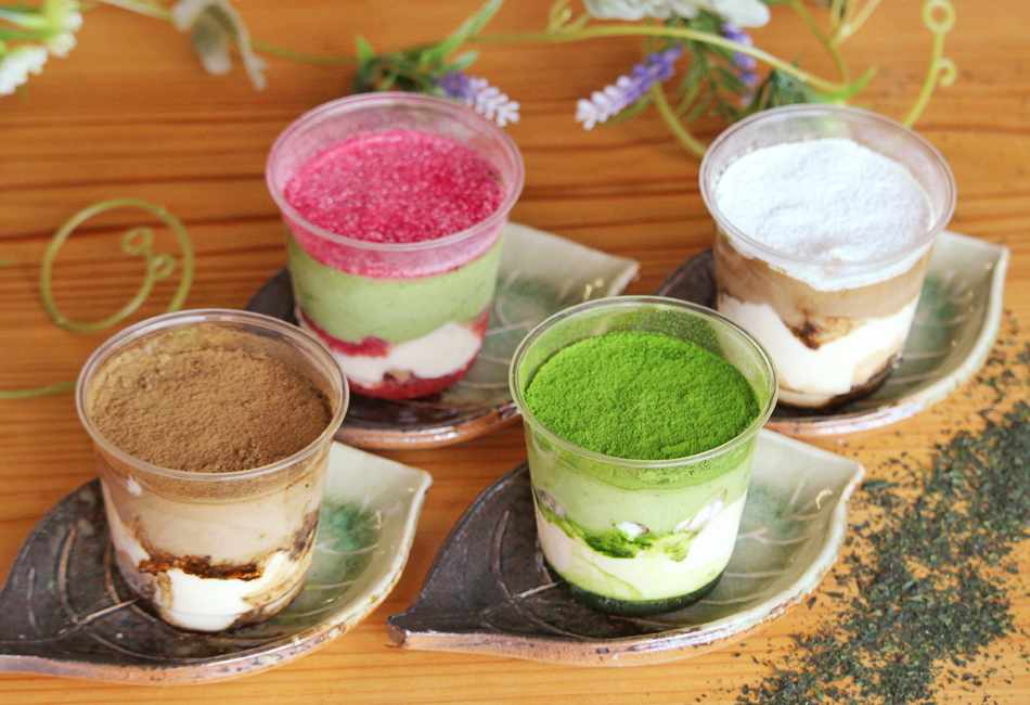 【販売終了】濃厚茶葉のティラミス4種食べ比べセット