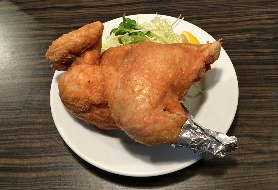 半身から揚げカレー味