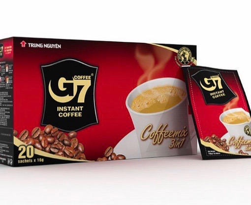 3箱 カフェオレ G7 3in1coffee TRUNG NGUYEN（チュングエン）