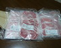 竹の皮に包まれたイベリコ豚３種肉