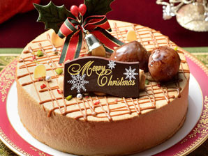 ～ノエル・ジャポネ～きな粉ショコラとマロンのクリスマスケーキ