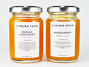 KIMURA FARM 時の雫マンゴー プレミアムコンフィチュール２本セット（マンゴー＆マンゴーはちみつ）