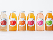 飲み比べが楽しいりんごジュース6本セット【B】／すっぱい林檎の専門店。