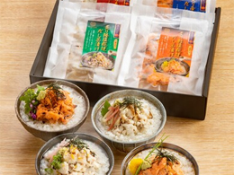 割烹風 だし茶漬け4種食べ比べギフト / 魚匠えびす