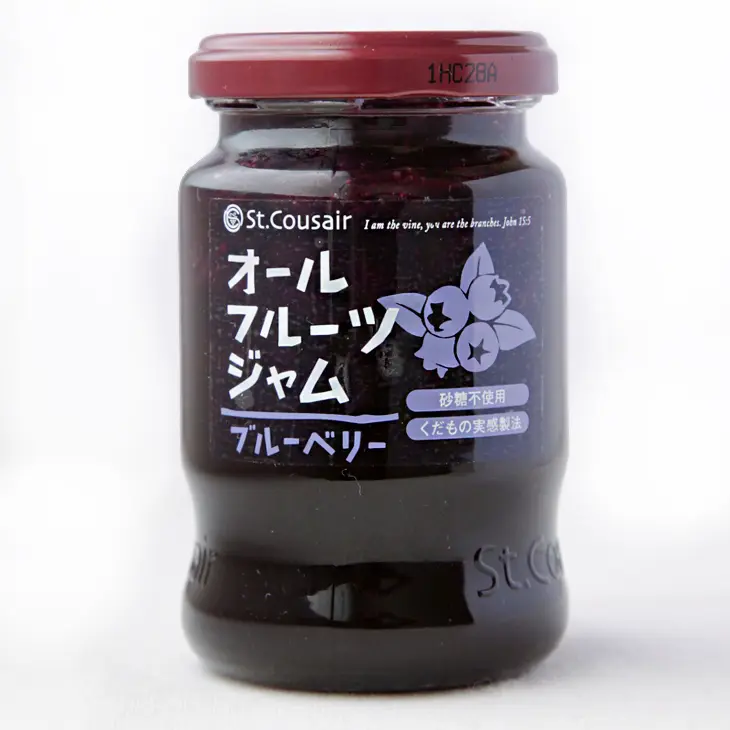 オールフルーツジャム　ブルーベリー 185g_0