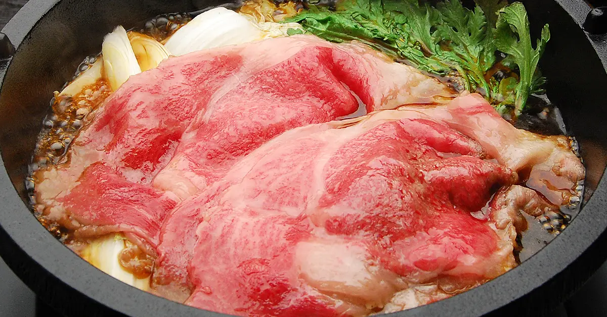 米沢牛すき焼き用お試しセット（ロース・モモ又は肩・モモ）_0