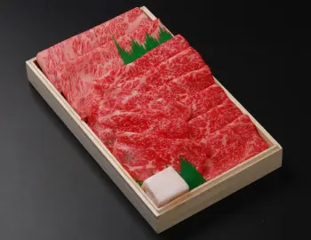 松阪牛肩ロース×モモすき焼き用 400gわりした付き_0