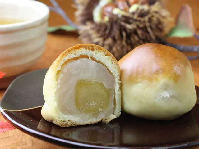 栗の里いばらき　栗饅頭10個入り_0