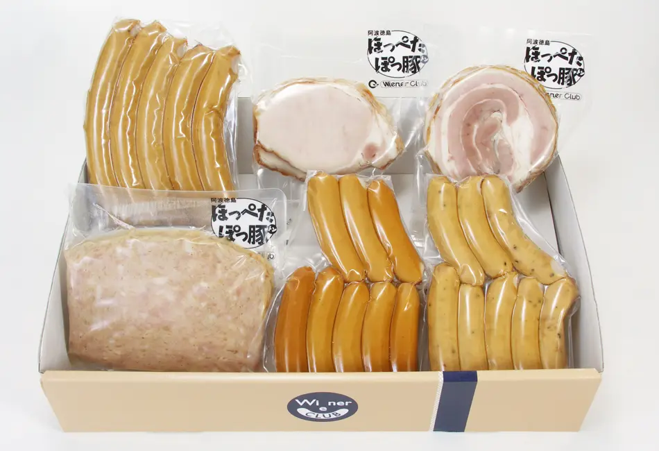 無塩せきスライスハム・ソーセージセット_0