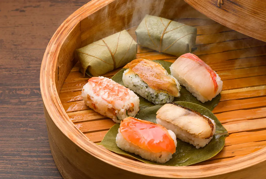 柿の葉寿司5種30個入_0