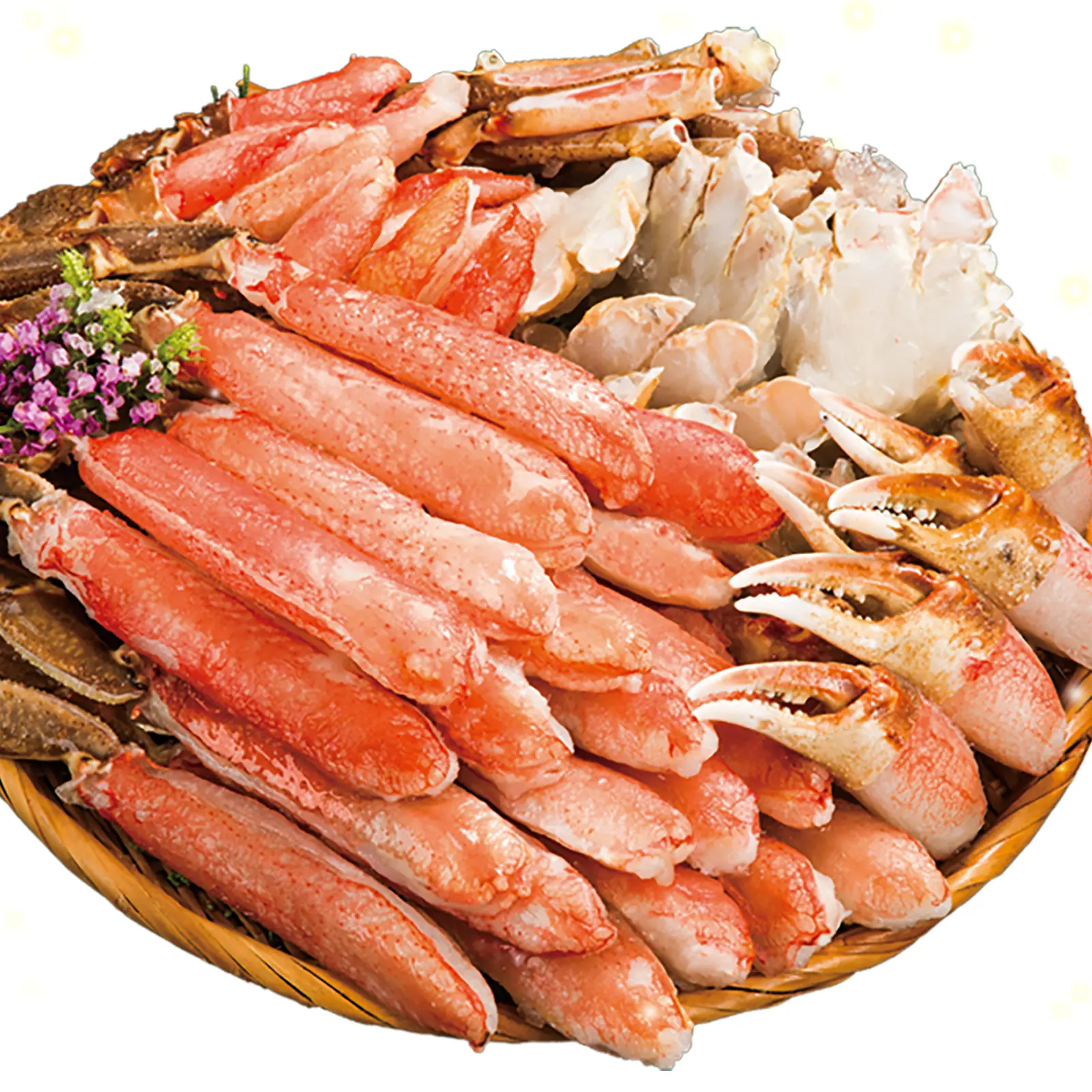 絶品！生ズワイガニ剥き身欲張りセット 総重量:約1.5kg(正味1.2kg)_0