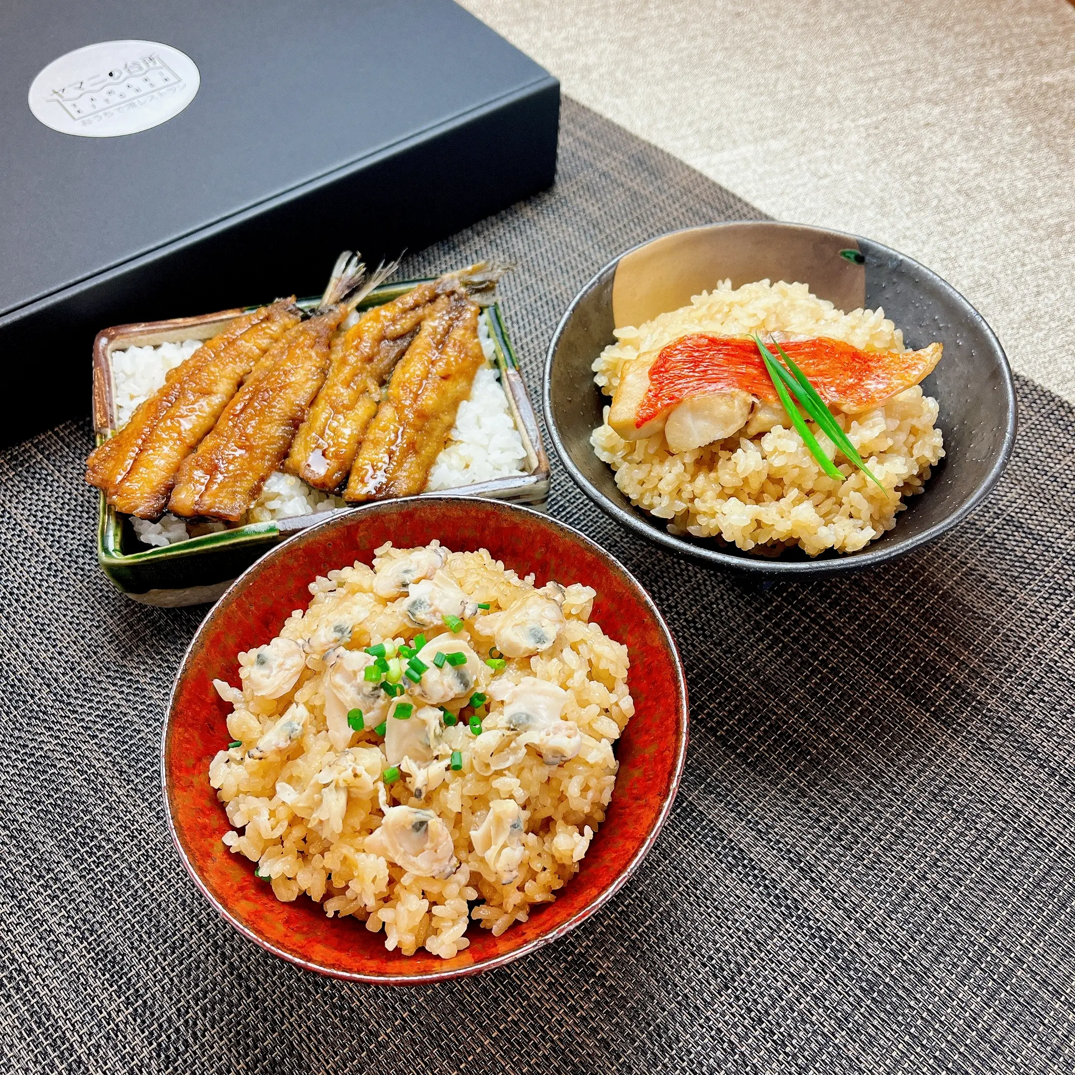 九十九里漁師飯３種セット（金目鯛・はまぐり・いわし）_0