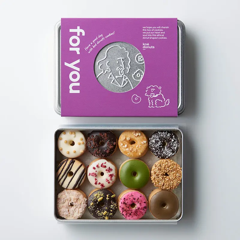 koe donutsクッキー缶ギフト_0
