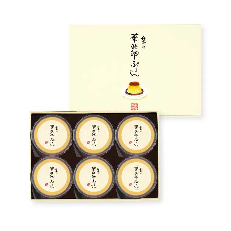 料亭の華味卵ぷりん（6個セット）_0