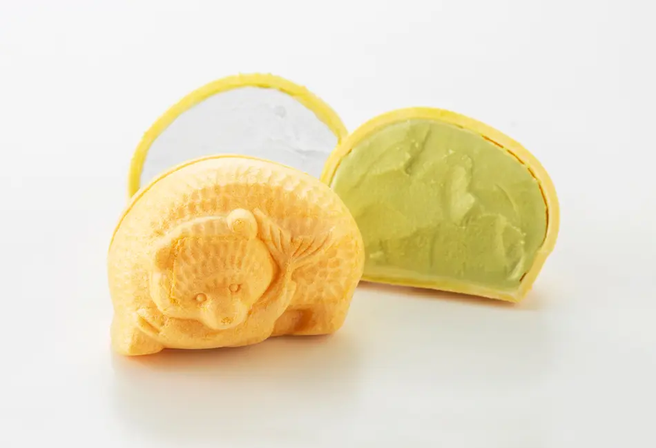 北海道 熊もなかアイス（ピスタチオ&ミルク）6個入 化粧箱仕様_0