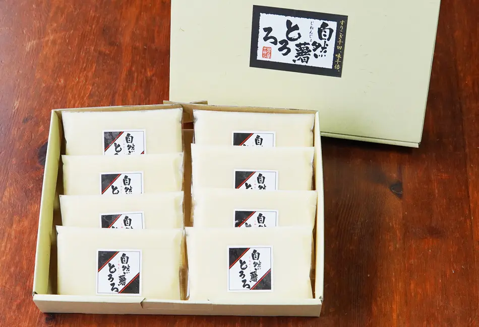 博多 自然薯とろろ満喫セット（醤油味 60g × 8個入り）_0