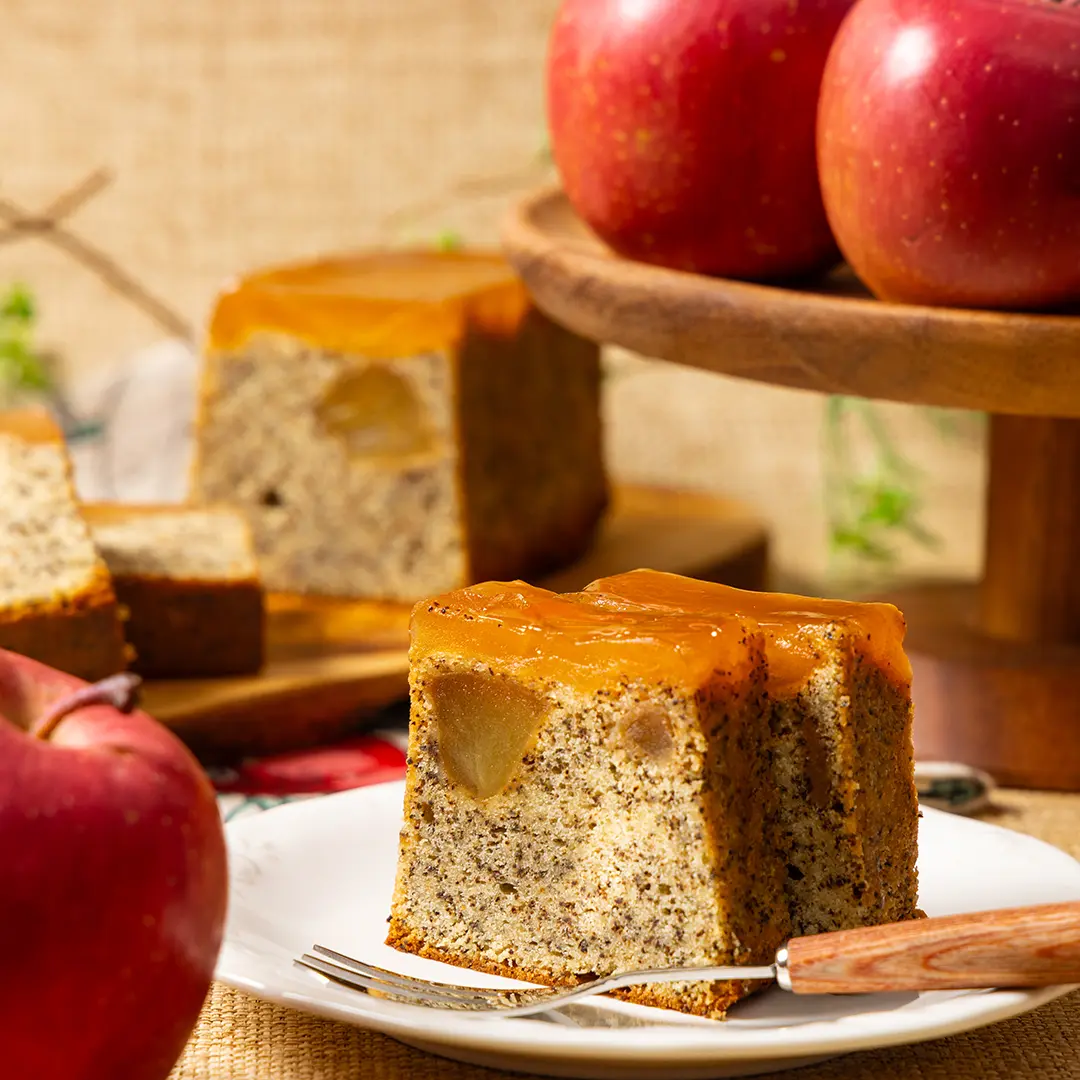 カラメルりんごと紅茶のケーキ_2