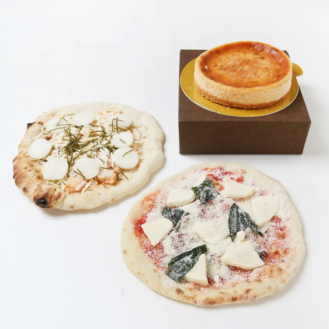 大切な人へ贈る ご褒美セット（ピザ＆チーズケーキ）_1