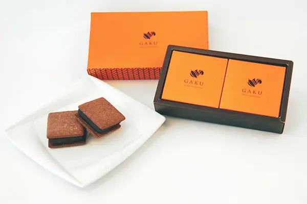 信州ショコラトリーGAKU「チョコレートサンド2個セット（リッチ