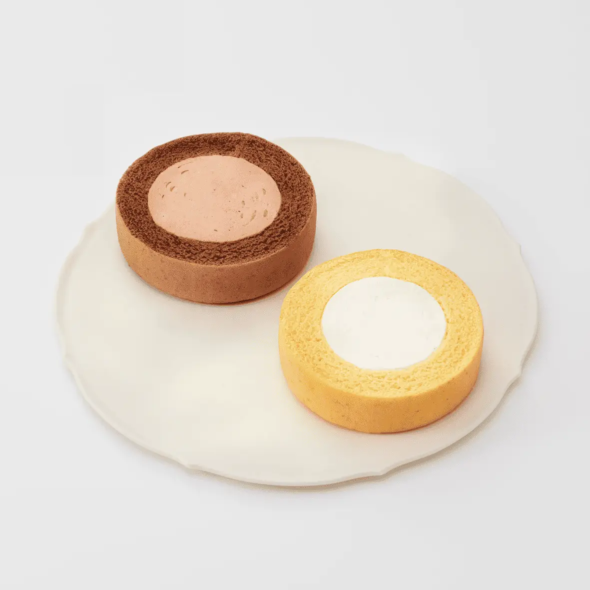 ロールケーキ2種セット（プレーン・チョコ）_0