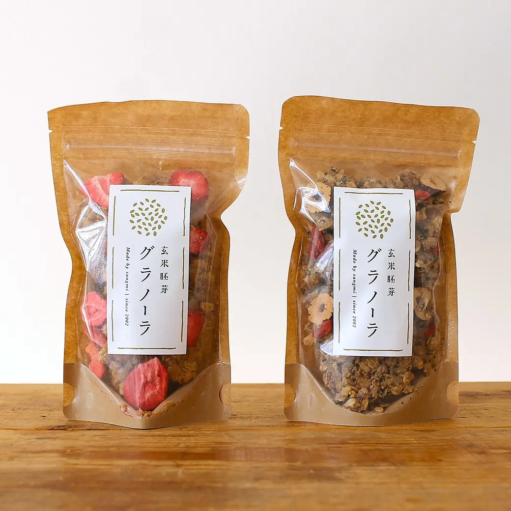 玄米胚芽グラノーラセット（いちごと発酵バター・薬膳）_0