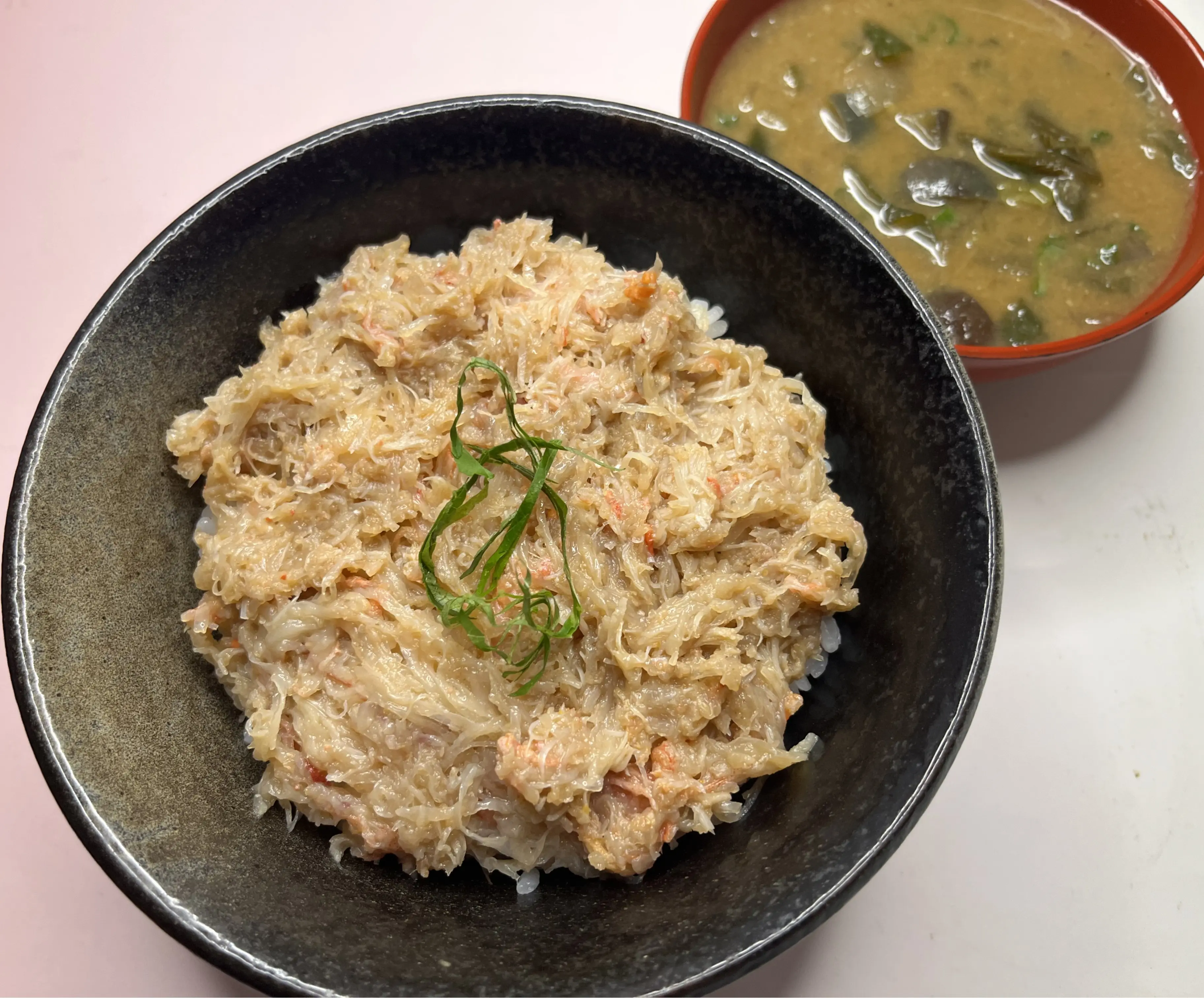 「蟹丼」と「蟹汁」の詰め合わせセット2人用_0