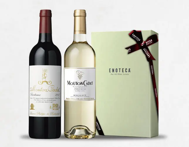 送料・紙箱込み・説明付き】イタリア産紅白ワイン 3,300円ギフト
